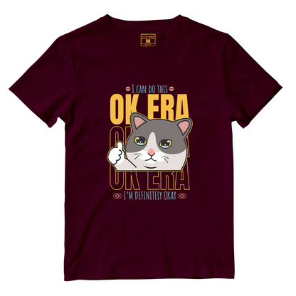 Cotton Shirt: Ok Era Cat