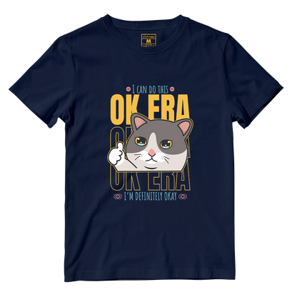 Cotton Shirt: Ok Era Cat