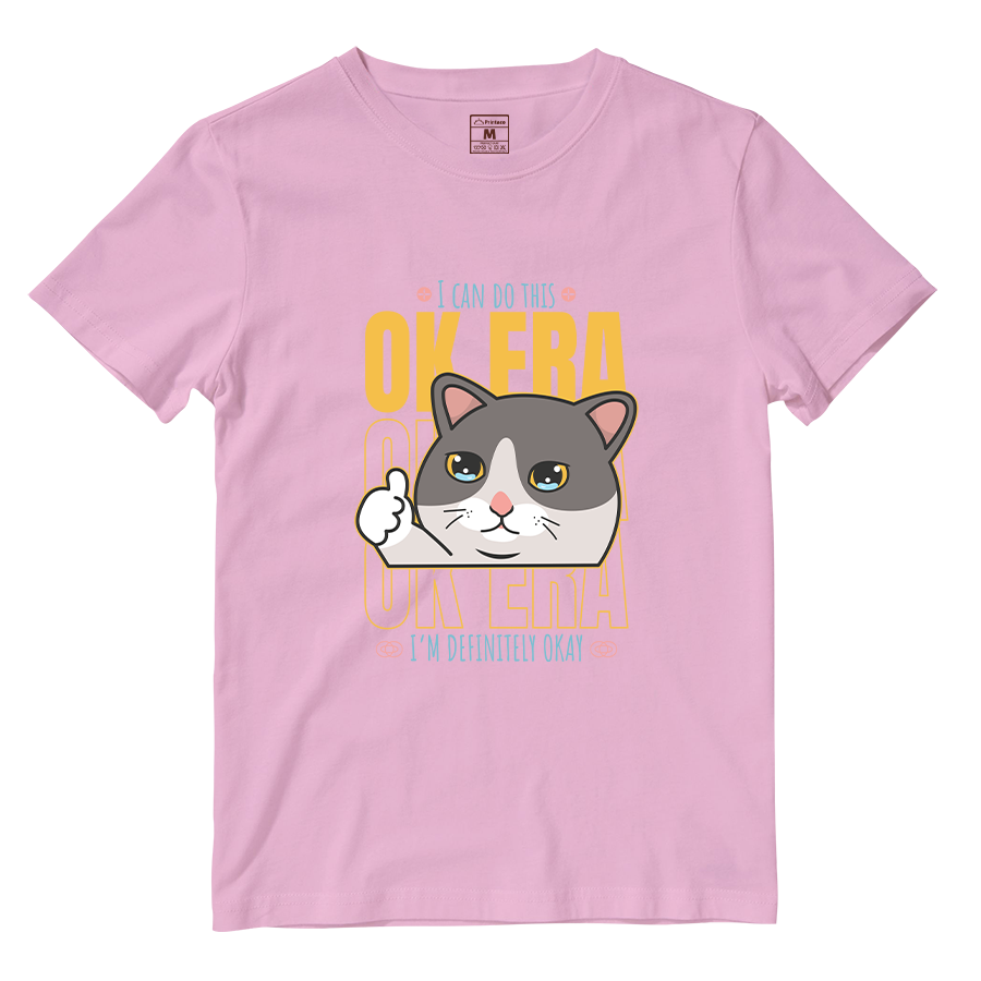 Cotton Shirt: Ok Era Cat