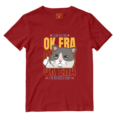 Cotton Shirt: Ok Era Cat