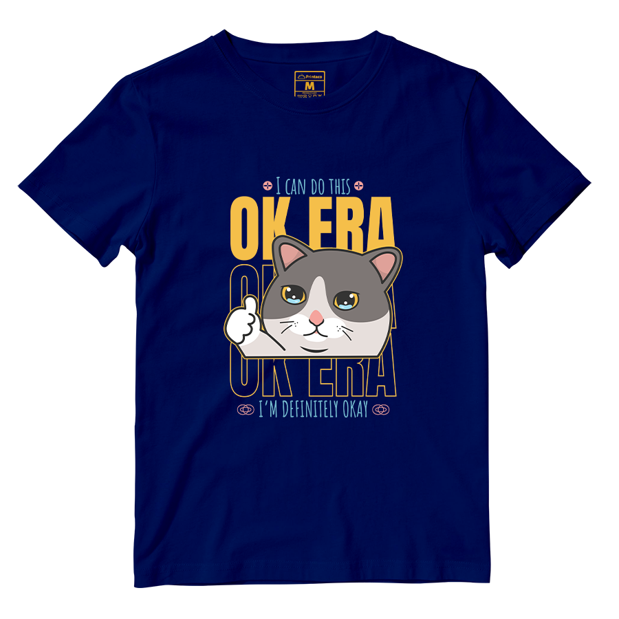 Cotton Shirt: Ok Era Cat