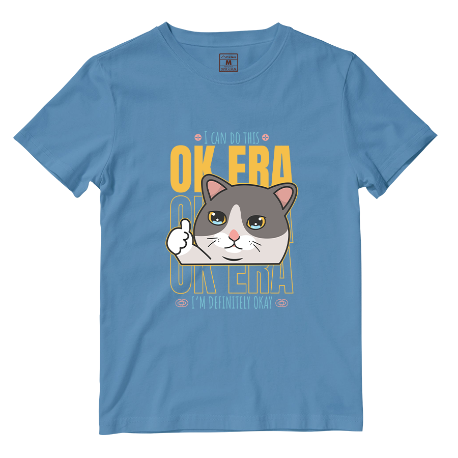 Cotton Shirt: Ok Era Cat