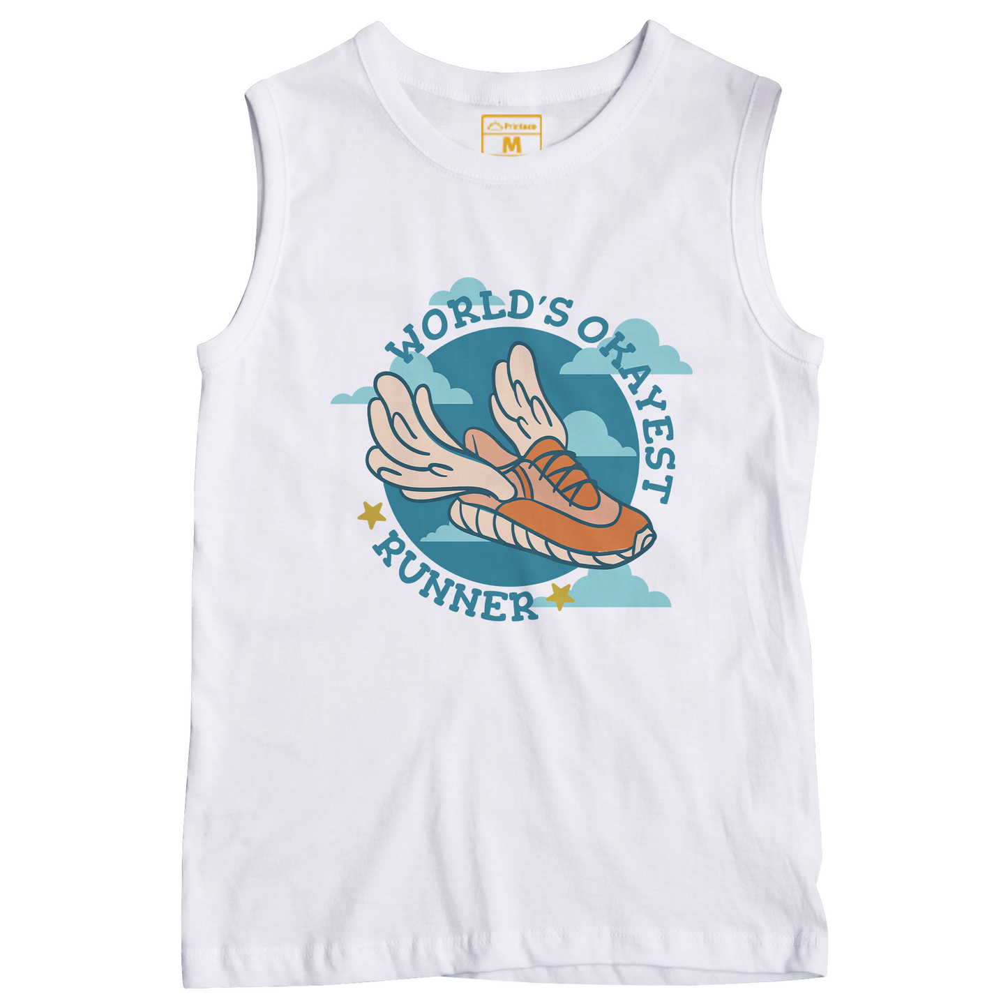 Sleeveless Drifit Shirt: Okayest Runner