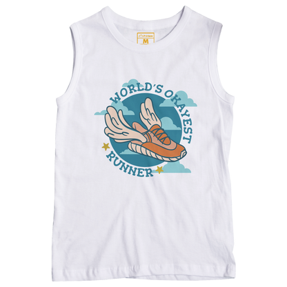 Sleeveless Drifit Shirt: Okayest Runner