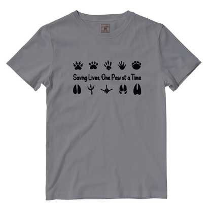 Cotton Shirt: One Paw At A Time
