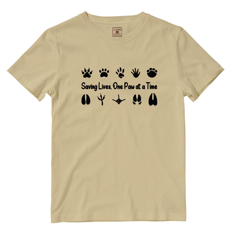Cotton Shirt: One Paw At A Time