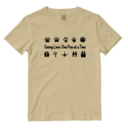 Cotton Shirt: One Paw At A Time