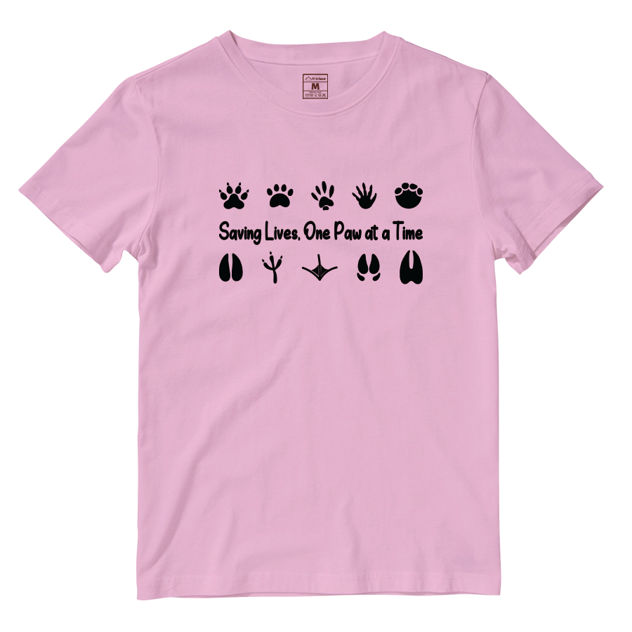 Cotton Shirt: One Paw At A Time