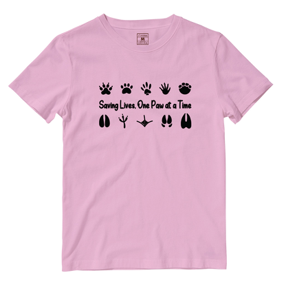 Cotton Shirt: One Paw At A Time