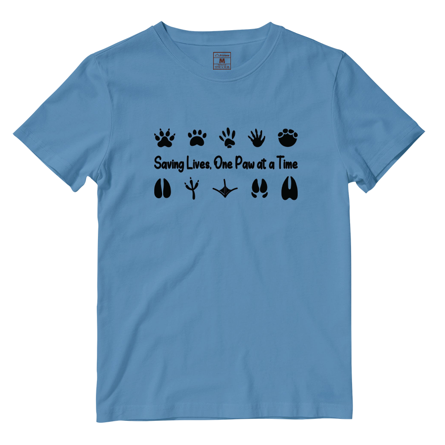 Cotton Shirt: One Paw At A Time