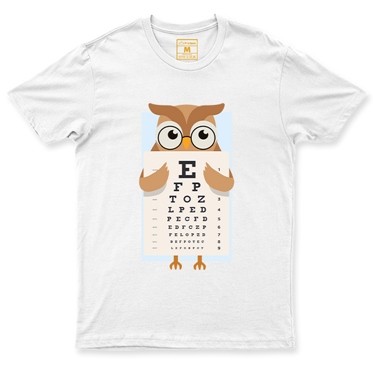 C. Spandex Shirt: Owl Eye Chart