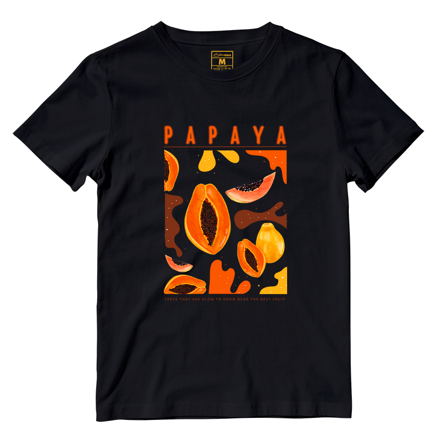 Cotton Shirt: PAPAYA