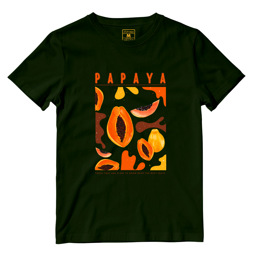 Cotton Shirt: PAPAYA