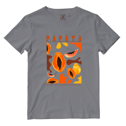 Cotton Shirt: PAPAYA