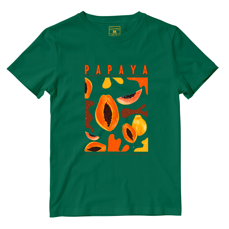 Cotton Shirt: PAPAYA