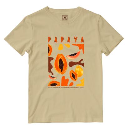 Cotton Shirt: PAPAYA