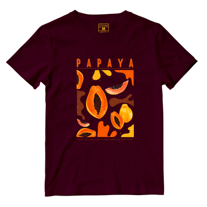 Cotton Shirt: PAPAYA