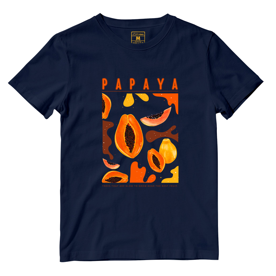Cotton Shirt: PAPAYA