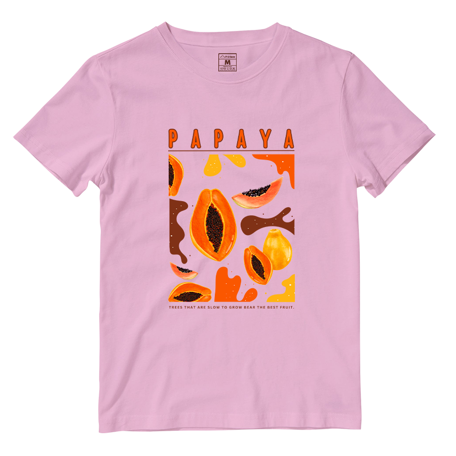 Cotton Shirt: PAPAYA
