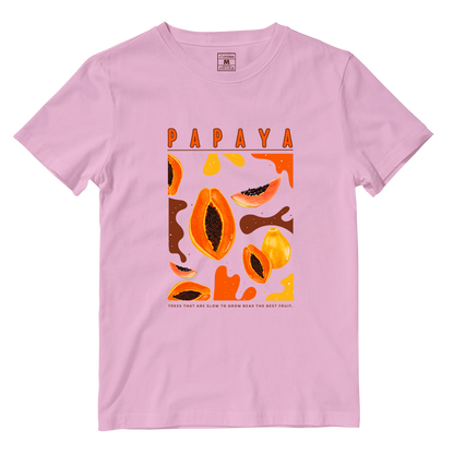 Cotton Shirt: PAPAYA