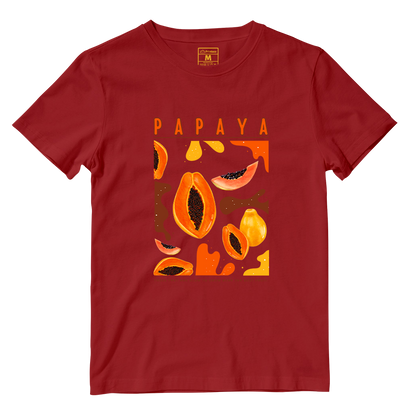 Cotton Shirt: PAPAYA
