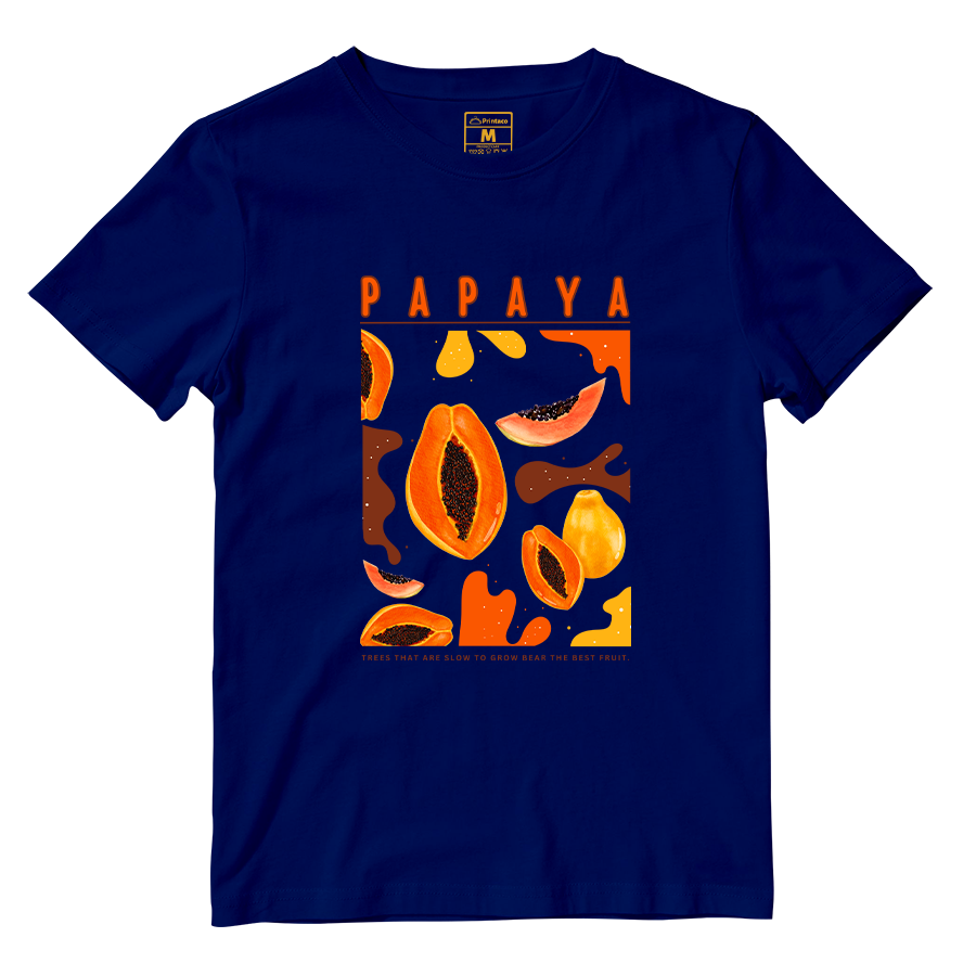Cotton Shirt: PAPAYA