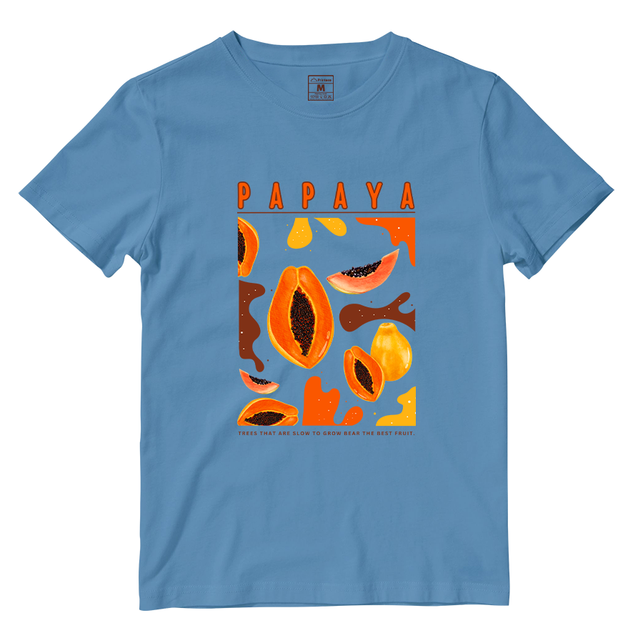 Cotton Shirt: PAPAYA