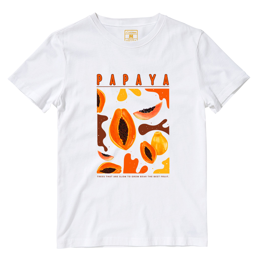 Cotton Shirt: PAPAYA