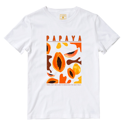 Cotton Shirt: PAPAYA