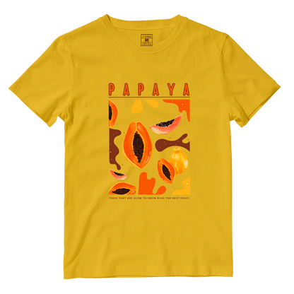 Cotton Shirt: PAPAYA