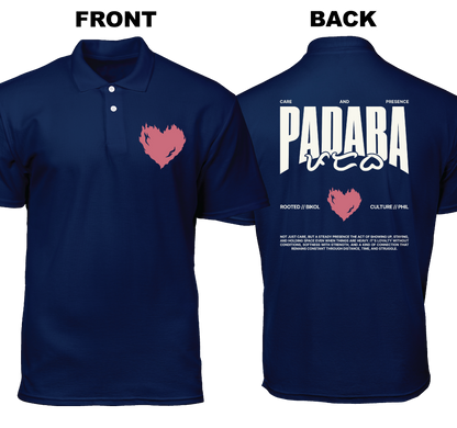 Cotton Polo Shirt: Padaba (Front and Back)