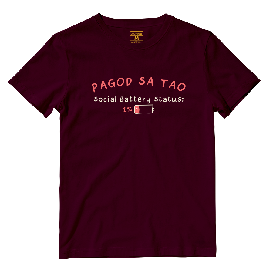 Cotton Shirt: Pagod Sa Tao