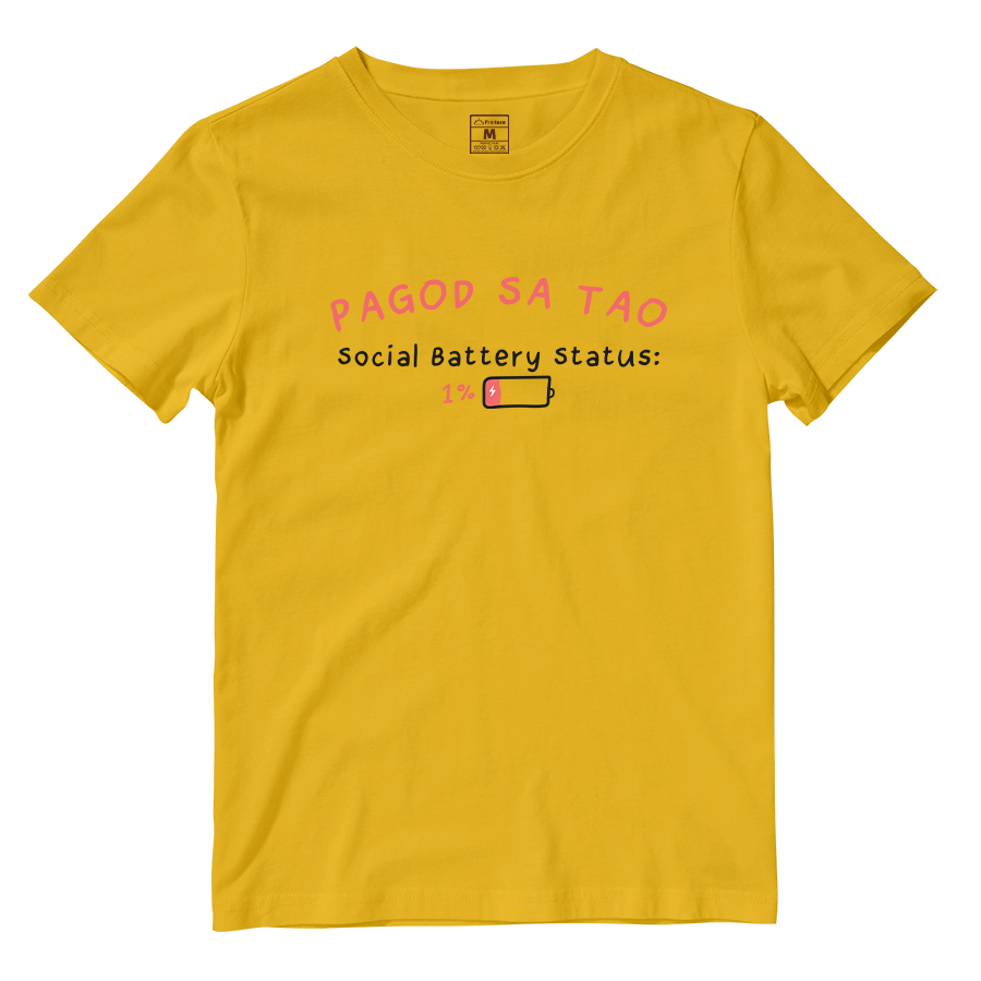 Cotton Shirt: Pagod Sa Tao