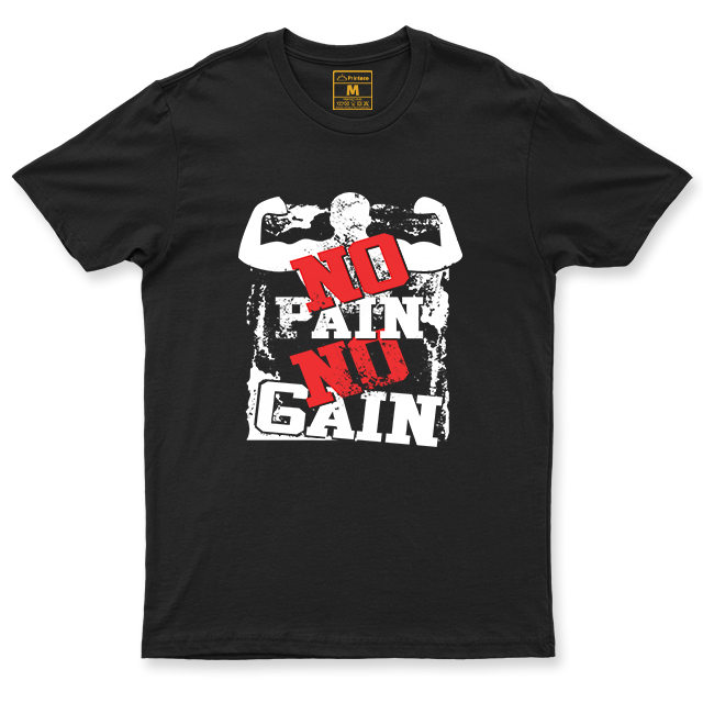 Drifit Shirt: Pain Gain Grunge