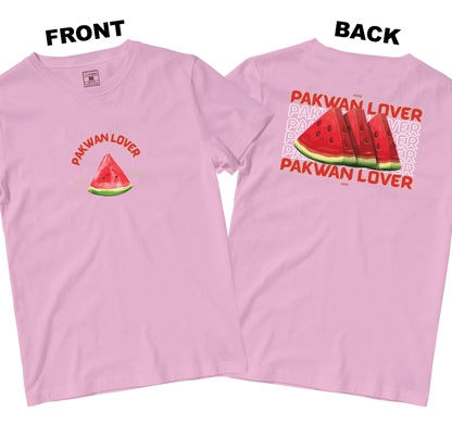 Cotton Shirt: Pakwan Lover (Front and Back)