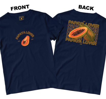 Cotton Shirt: Papaya Lover (Front and Back)