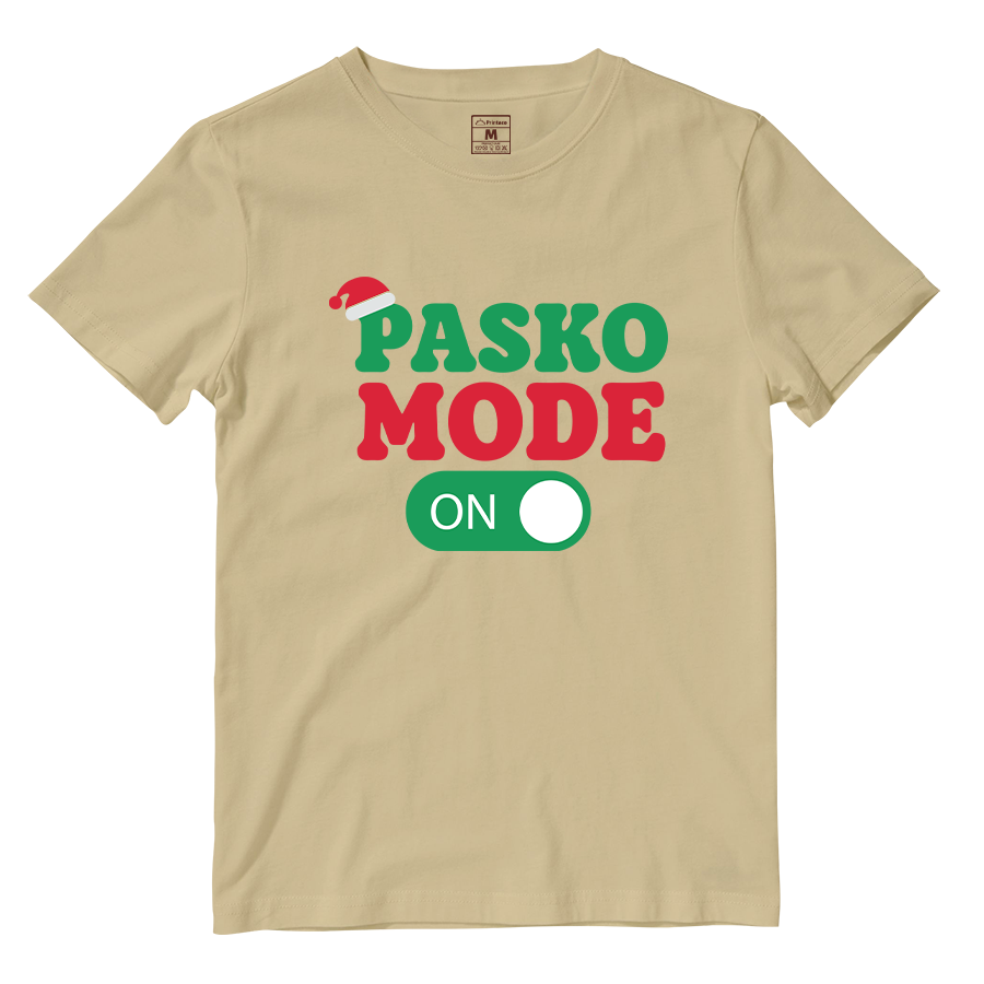 Cotton Shirt: Pasko Mode On