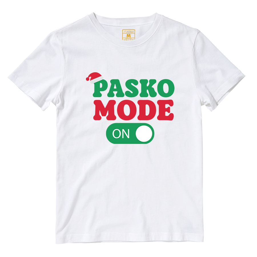 Cotton Shirt: Pasko Mode On