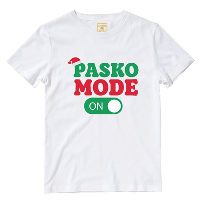 Cotton Shirt: Pasko Mode On