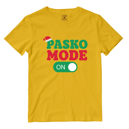Cotton Shirt: Pasko Mode On