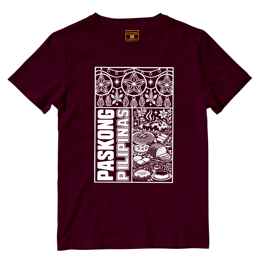 Cotton Shirt: Pasko Pilipinas