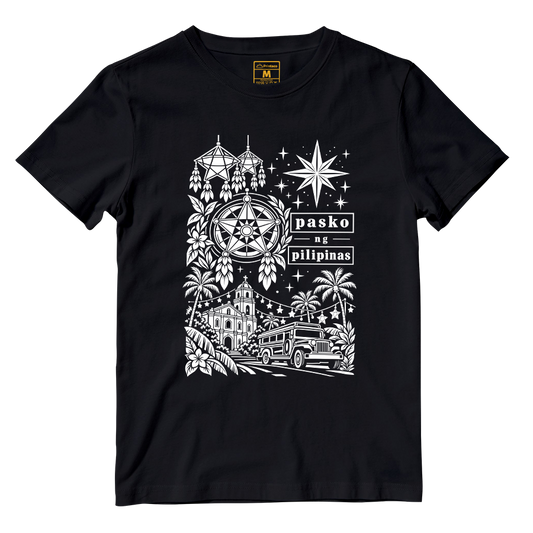 Cotton Shirt: Paskong Pilipinas