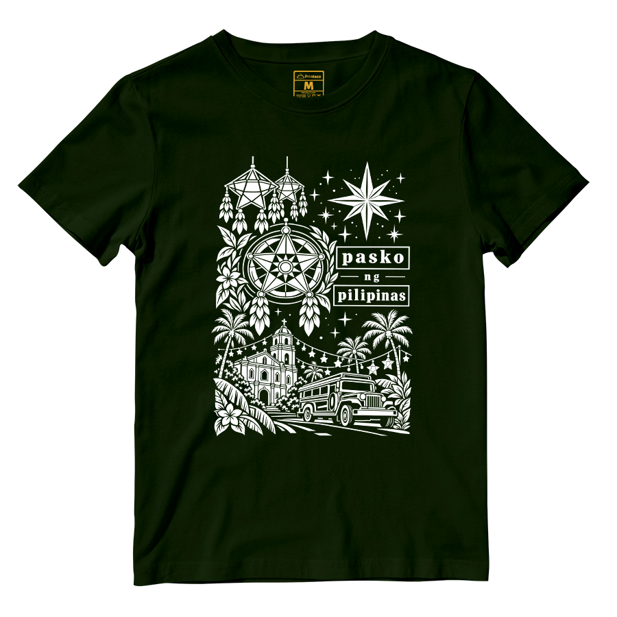 Cotton Shirt: Paskong Pilipinas