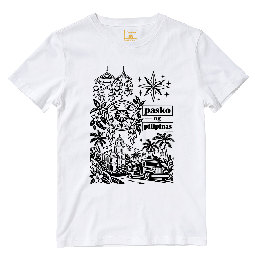 Cotton Shirt: Paskong Pilipinas