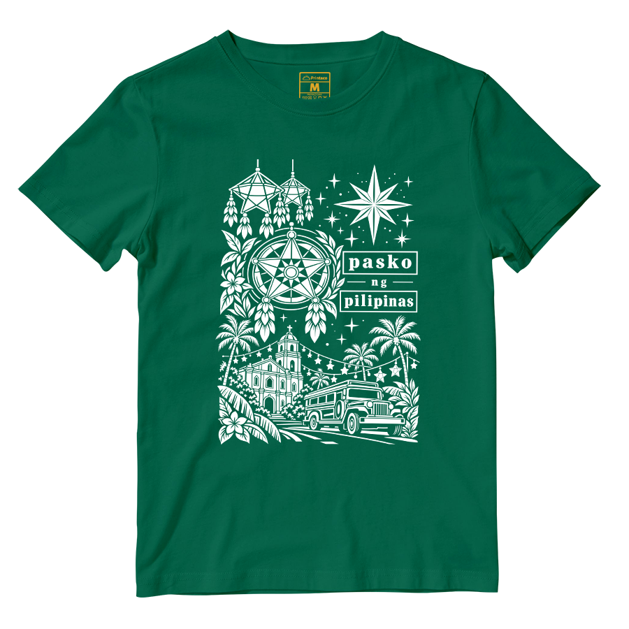 Cotton Shirt: Paskong Pilipinas
