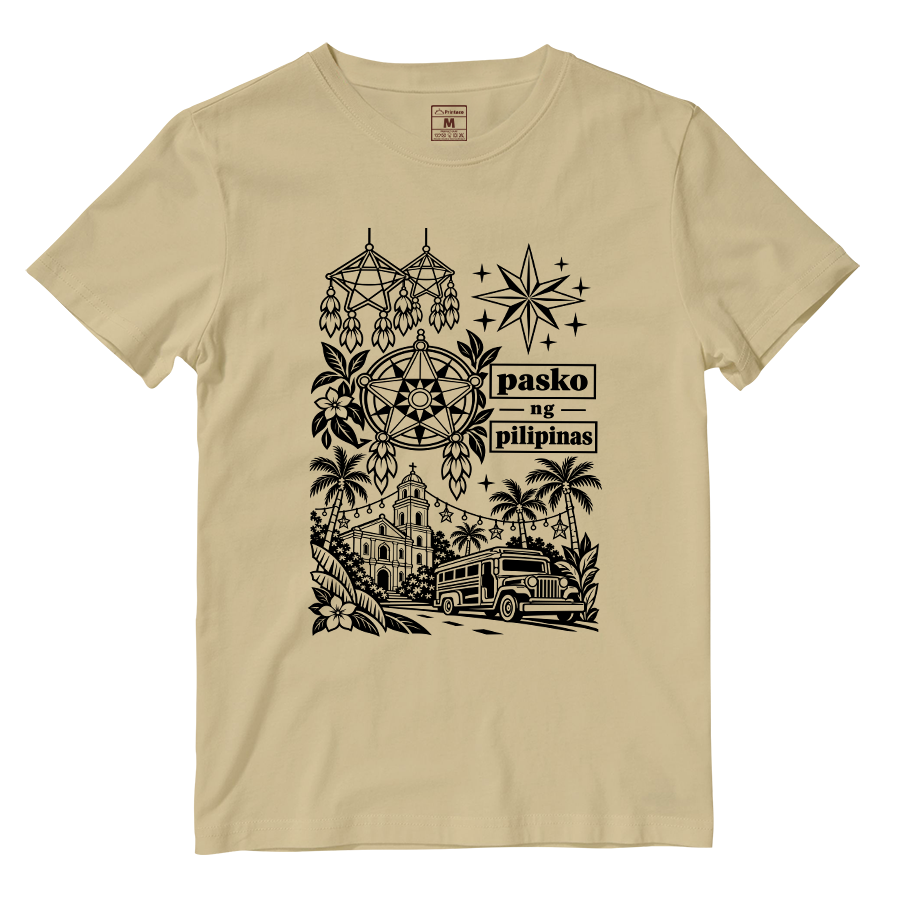 Cotton Shirt: Paskong Pilipinas
