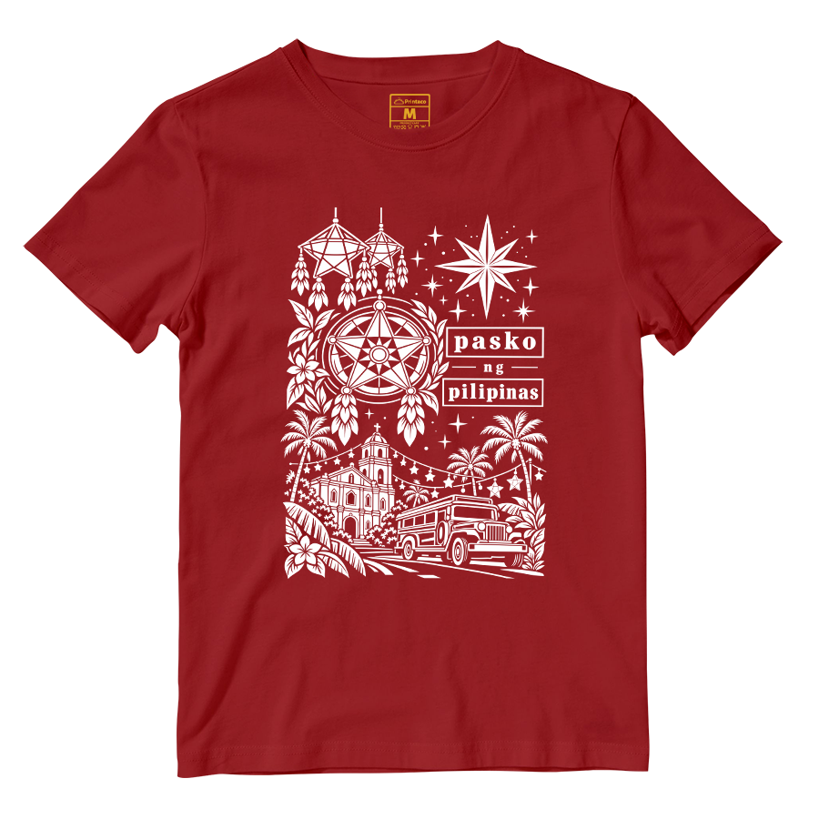 Cotton Shirt: Paskong Pilipinas