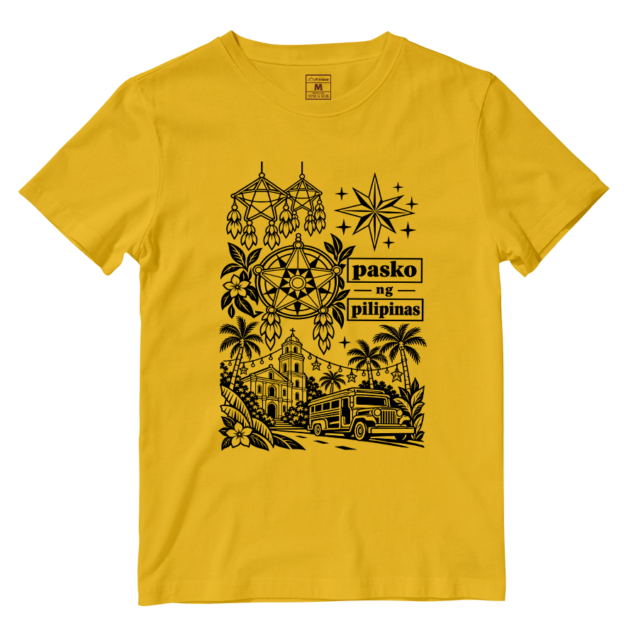 Cotton Shirt: Paskong Pilipinas