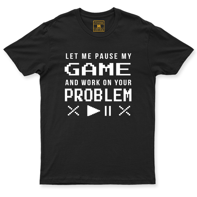Drifit Shirt: Paused Game Problem