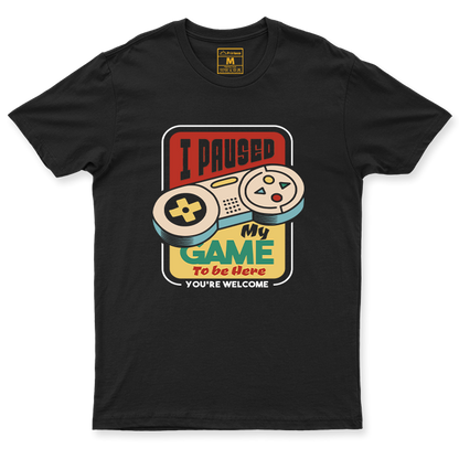 Drifit Shirt: Paused Game Retro